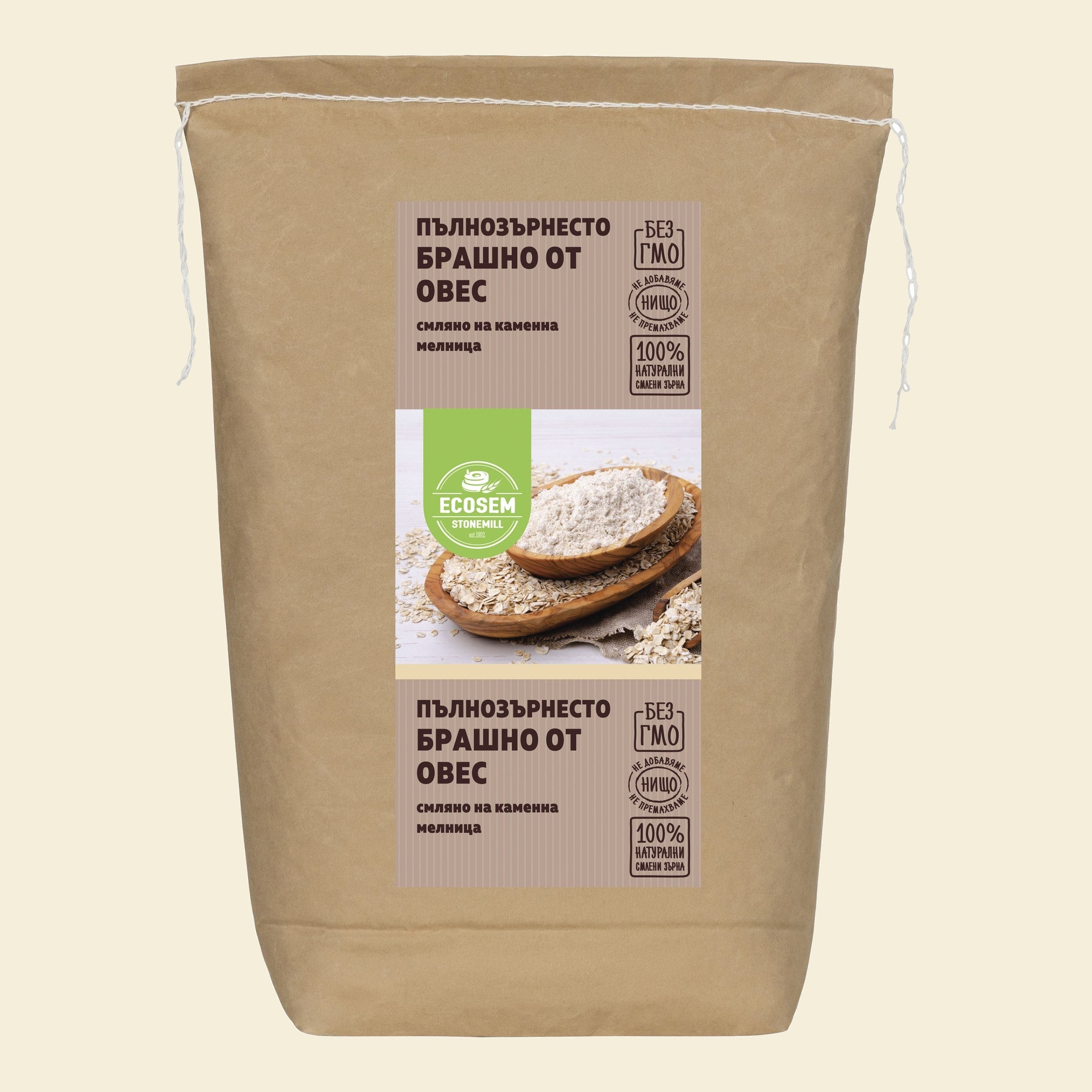 Stone-ground oat flour