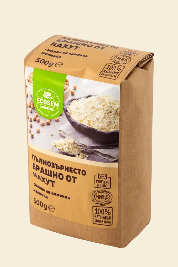 100% Wholemeal chickpea flour stone-ground