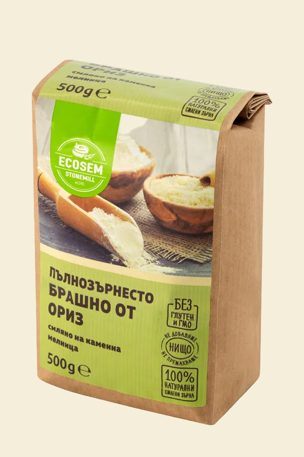 100% Whole Grain Rice Flour Stone Milled