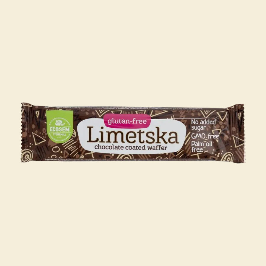Лимецка БЕЗ ГЛУТЕН и БЕЗ ЗАХАР – Тунквана с шоколад - 16 бр. по 40g